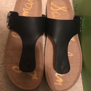 New Sam Edelman black sandals